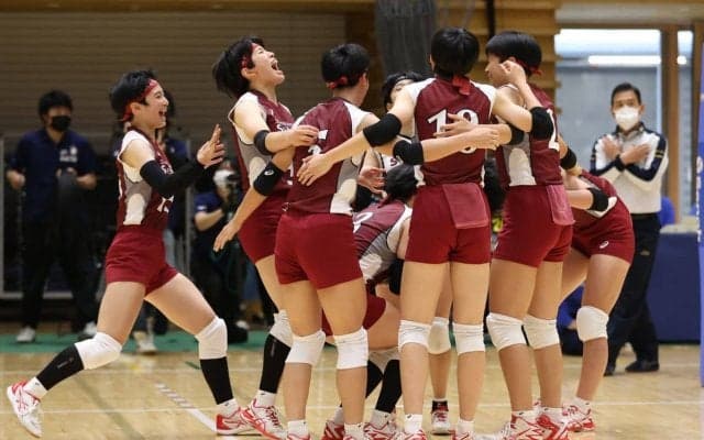 下北沢成徳、崖っぷちから全国切符／春高バレー