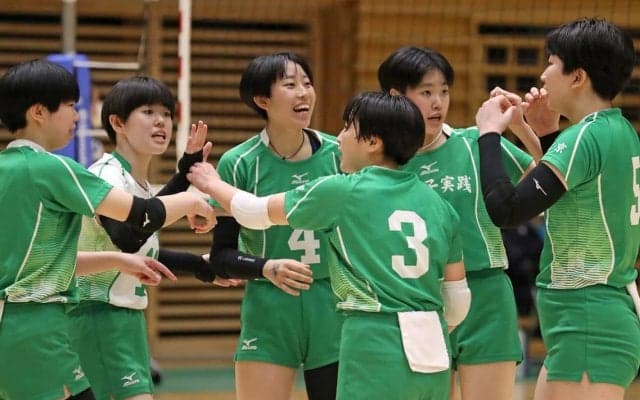 春高バレー　八王子実践が激戦の東京女子制す　セッター吉川が奮闘、総体覇者撃破