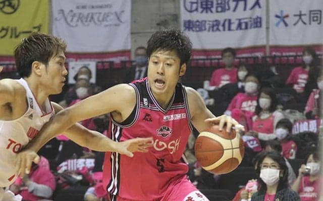 秋田がホームで連勝達成！田口が3P5本を含む20得点の大爆発