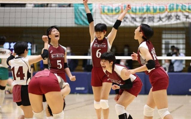 春高バレー　総体女王・下北沢成徳、３位で辛くも全国切符