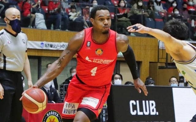 名古屋Dのコティ・クラークが負傷…腰椎捻挫で全治は未定