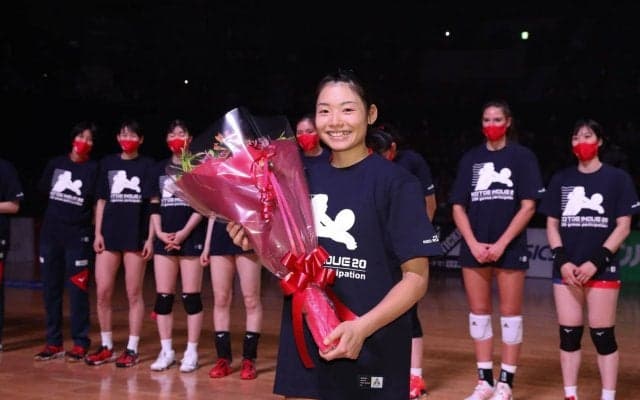 NECの井上がV通算230試合出場を達成