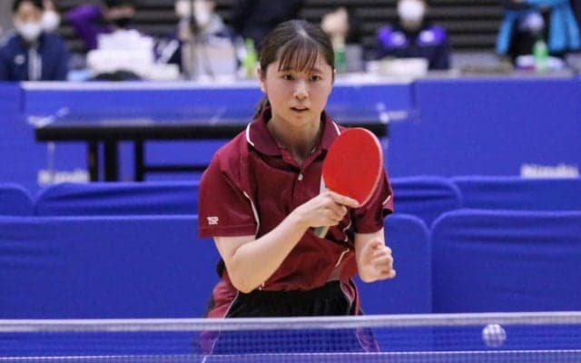 関西新人戦準Vの立命館大・山本、単複で出場権獲得＜卓球・全日本滋賀県予選＞