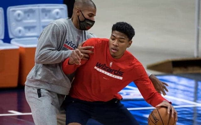 ウィザーズ指揮官が八村塁の現状を明かす「少しずつ、調整のペースを上げていきたい」