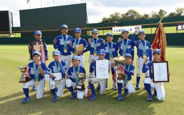 長曽根ストロングスが大阪府内72チームの頂点に　くら寿司カップ学童軟式野球大会
