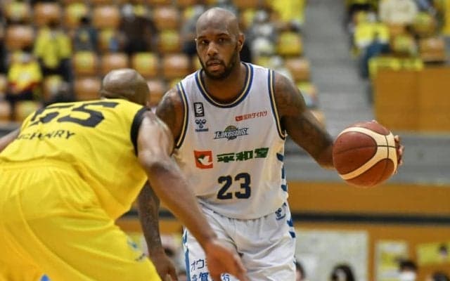 滋賀のノヴァー・ガドソンに1試合の出場停止処分…14日の信州戦で失格・退場