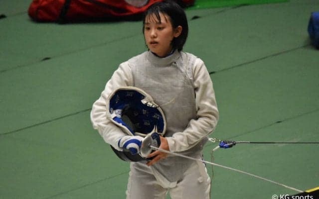 【フェンシング部】 女子フルーレで清水がベスト１６