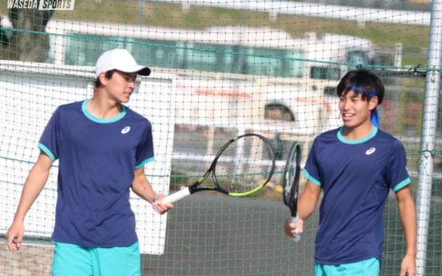 １回戦が終了　男子ダブルスで３組、女子シングルスで５人が２回戦へ