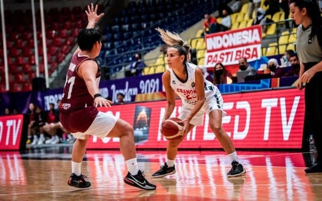 FIBA女子アジアカップ2021ディビジョンBの話題5選-1 レバノン代表の2年後は要注意