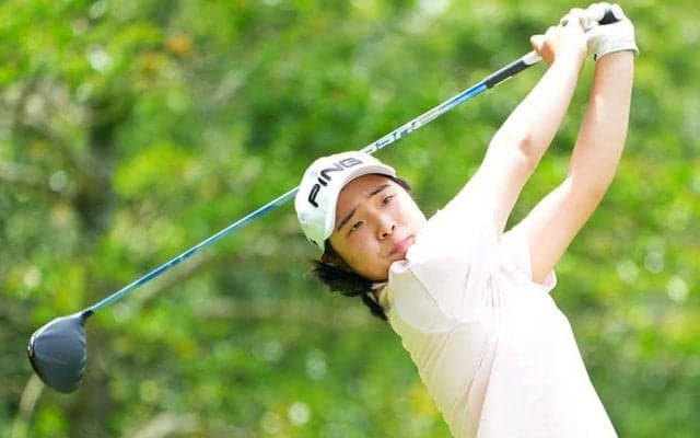 18歳アマ湯淺芹が14位　渋野日向子のキャディーも経験「いてくれるだけでいいよと…」