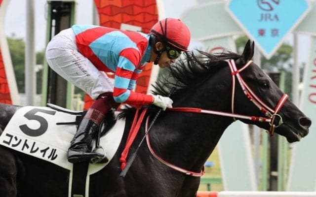 コントレイルの引退式を東京競馬場で開催
