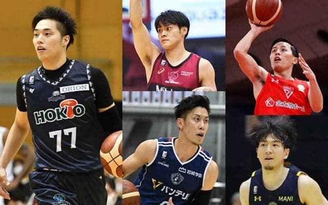 岡田や森川ら“新顔”がトップ2にランクイン…日本代表候補Bリーガー平均得点数トップ10