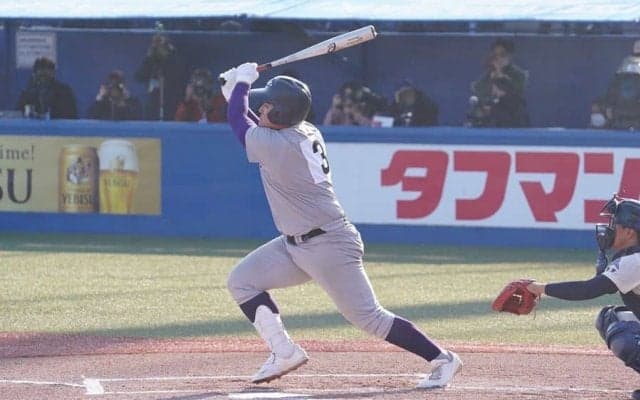 【高校野球】花巻東・佐々木麟太郎、衝撃の全国デビュー！　初打席で右翼席へ弾丸アーチ、通算48号
