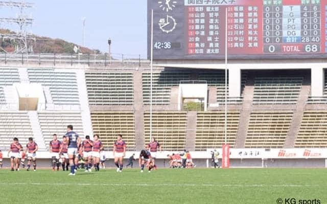 【ラグビー部】春の王者に歯が立たず完封負け