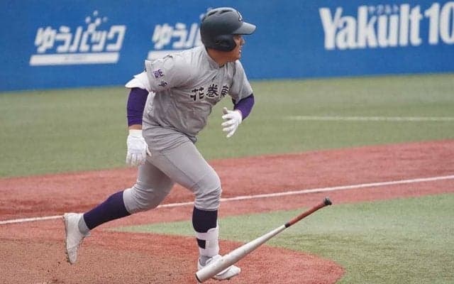 【高校野球】花巻東・佐々木麟太郎、第2打席で中前打　全国大会で初マルチ、2戦連発49号に期待