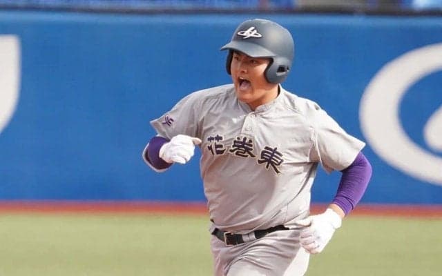 【高校野球】花巻東・佐々木麟太郎、高校通算49号も無念の準決勝敗退　3戦2発＆打率6割で終戦