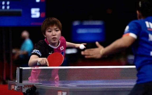 芝田沙季「良い入りができた」緊張の中で初出場初白星に手応え＜世界卓球2021＞