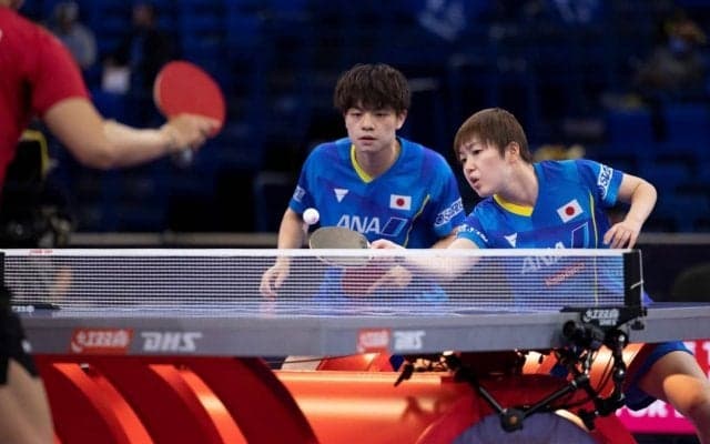 宇田・芝田、粘り強いラリーで辛勝　張本・早田組の待つ2回戦へ＜世界卓球2021＞
