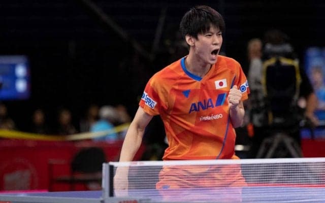 日本男子唯一の勝ち残り　戸上隼輔「自分ももっと強くならないといけない」＜世界卓球2021＞