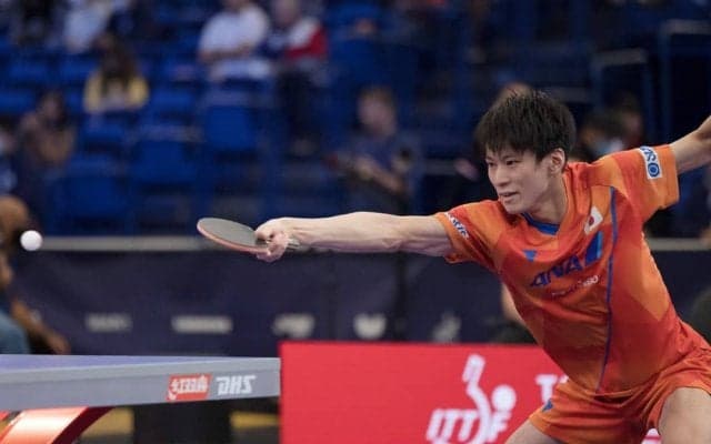 戸上隼輔、中国超えならず　ラリーでは戸上に軍配上がる場面も＜世界卓球2021＞