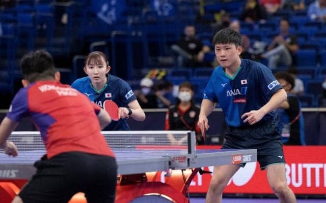 日本勢、複でベスト8入り続く　張本/早田ペアは強敵に勝利＜世界卓球2021＞
