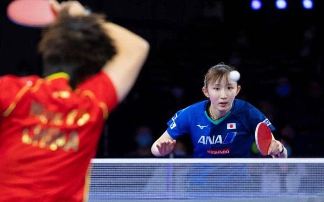 早田ひな、世界10位の中国選手に苦杯　驚異の粘り見せるも及ばず＜世界卓球2021＞