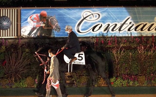 コントレイル引退式 JCで有終V