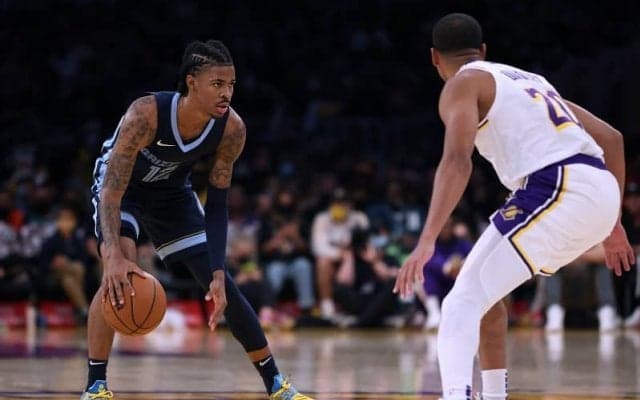 ホークス戦で途中退場したグリズリーズの若きスター、ジャ・モラントは左膝の捻挫と診断