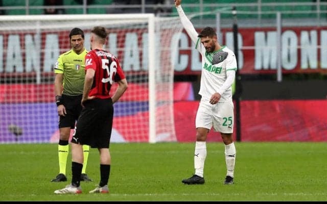 ミランがサッスオーロに逆転負けで2連敗、ロマニョーリは先制弾も退場《セリエA》