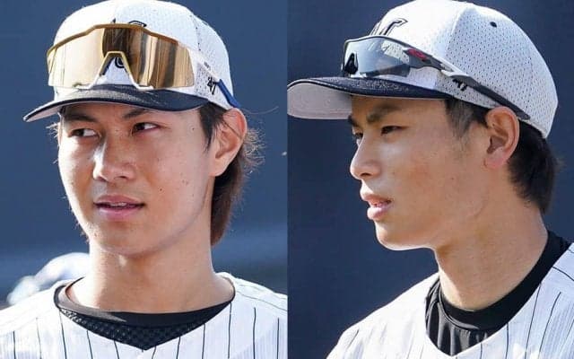 「メンズノンノの表紙みたい」　ロッテ藤原＆和田の“イケメンショット”が「惚れる」