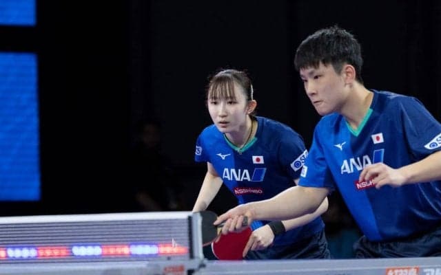 張本/早田ペア、決勝で中国ペアに挑む「二人の力を100%以上出し切れば」＜世界卓球2021＞