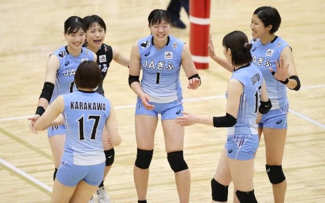 Vリーグの試合結果一覧（V2男女・11月27日、28日）