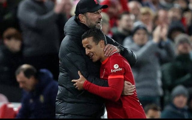 2試合連続圧巻弾のチアゴをリバプールOBも絶賛　「彼の本当の姿が見えてきた」