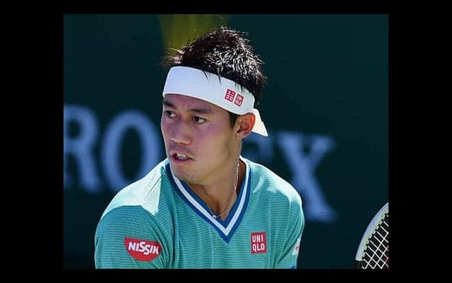 錦織と記念撮影イベント開催