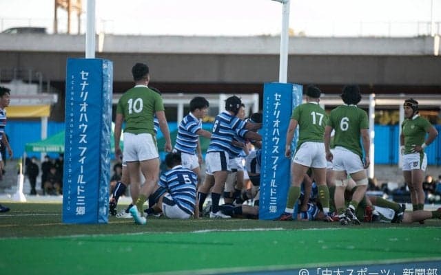 前半はリードするも、後半の相手の勢いに圧倒され大敗　関東大学ラグビーリーグ１部 対大東大