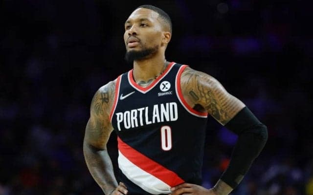 ブレイザーズのデイミアン・リラードが負傷…下腹部の腱障害で10日間離脱へ