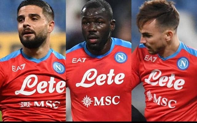 ナポリ、インシーニェ、ファビアン・ルイス、クリバリの負傷を報告