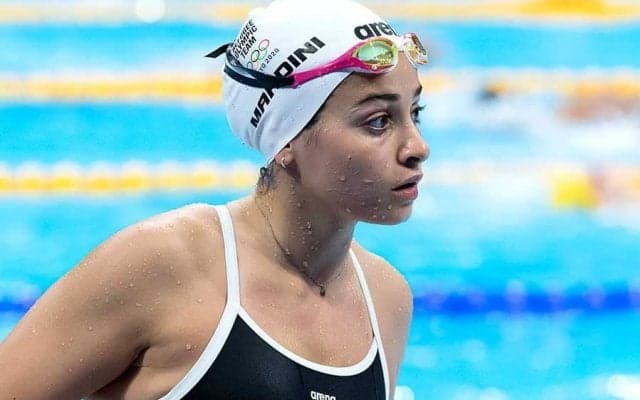 選手村で撮ったシリア競泳女子の“JAPAN”スカジャンに称賛「イケてる」「超可愛い」【東京五輪総集編】