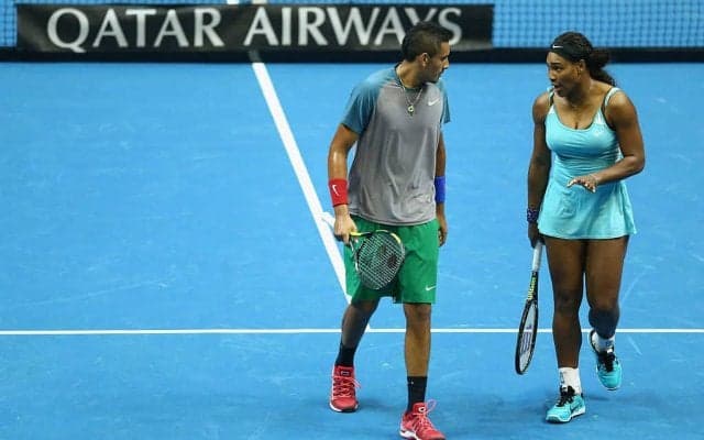 キリオス、セレナとのダブルスは気まずい経験？「俺の方がうまい」