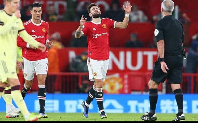 2020年冬にユナイテッド入りのブルーノ、節目の100試合達成！　得点関与数は驚異の78ゴール