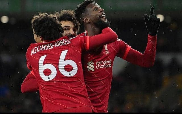 オリジの後半AT弾でリバプールがウルブスに劇的勝利!　公式戦連続複数得点はストップも暫定首位浮上《プレミアリーグ》