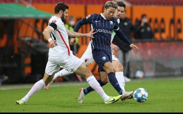 浅野先発ボーフム、アウグスブルクに逃げ切り勝利で今季2度目の連勝《ブンデスリーガ》