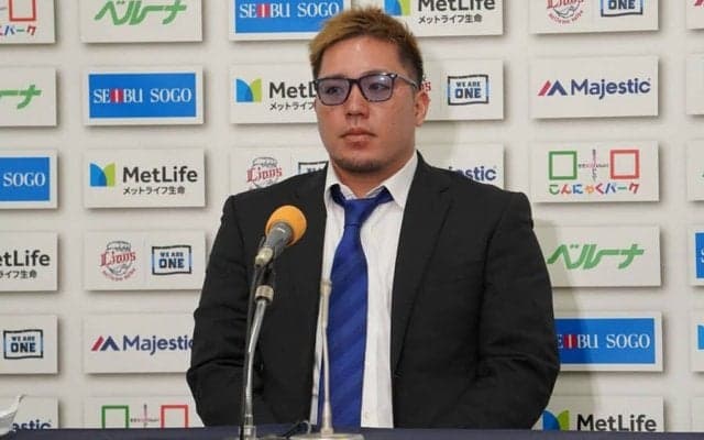 西武・山川、2年連続4000万円減の1億3000万円で更改　「来年何億円もアップさせる」