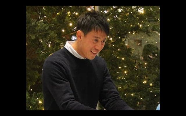 錦織 ファン50名と記念撮影