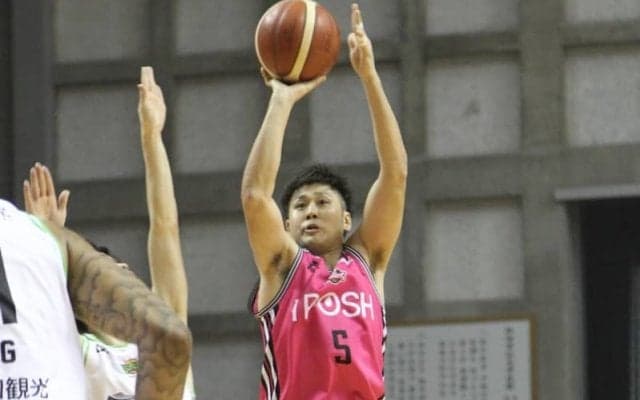 秋田の田口成浩、B1通算3ポイント成功数300本に到達「仲間のおかげ」