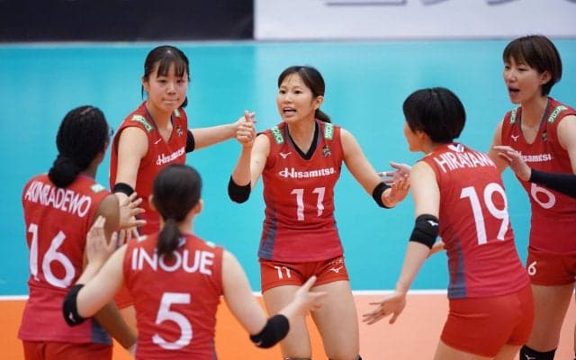 Vリーグの試合結果一覧（V1男女・12月5日）