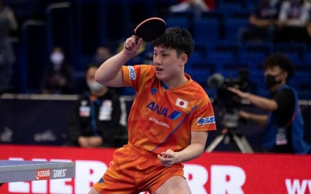 張本智和、“南米の星”に完勝で決勝進出　世界王者との対戦へ＜卓球・WTTカップファイナル＞