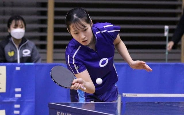 1、2年生は初のリーグ戦　女子一部は中央大が全勝キープ＜卓球・関東学生秋季リーグ＞