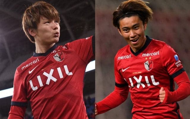 日本代表初招集の鹿島MF荒木遼太郎「勝つためのプレーを意識」、FW上田綺世は「勝利のために力を発揮したい」