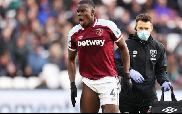 ウェストハム、ズマのハムストリング負傷を報告 離脱期間は数カ月とも